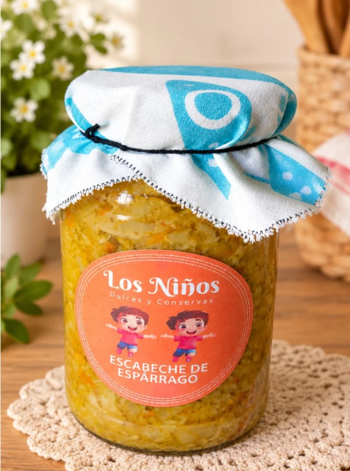 Escabeche de Espárragos, Los Niños