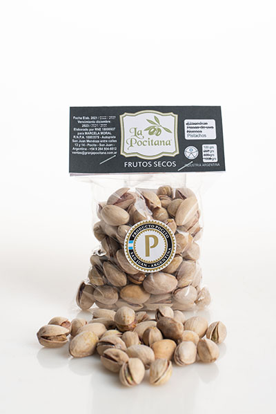 Pistachos La Pocitana - Caja x 8 paquetes de 500gr