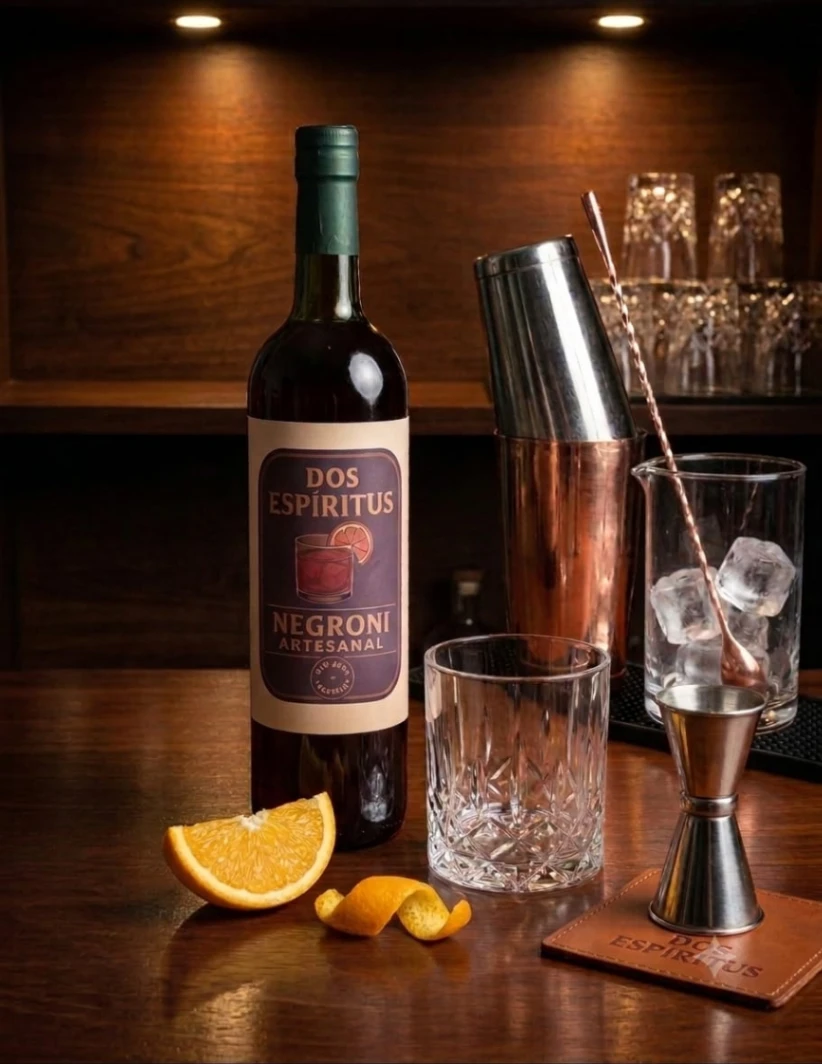 Dos Espíritus Gran Negroni 750 cm3, x 6 unidades.