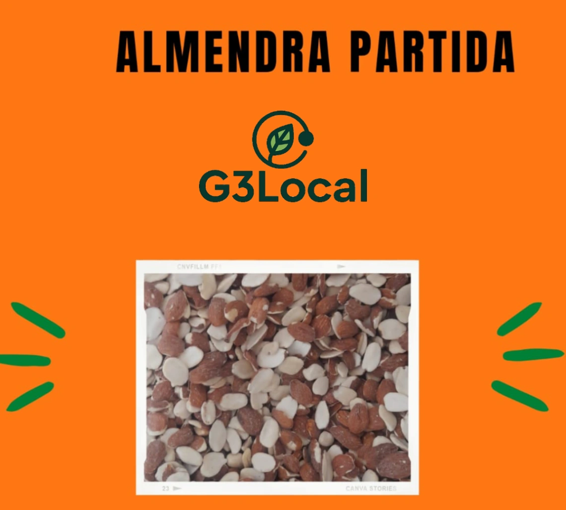 Almendras partidas por kilo